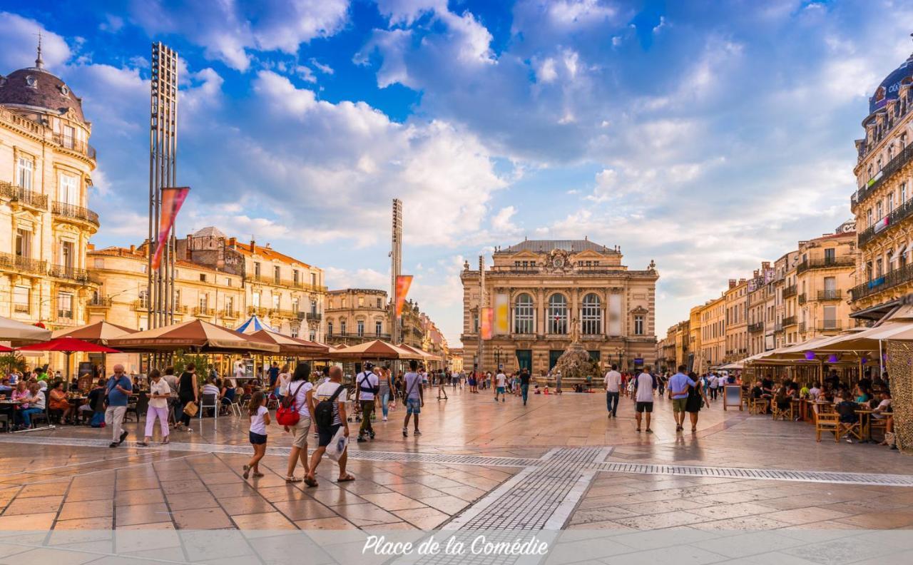 Appartements Calmes - Standing - Hypercentre - Clim - Wifi - Netflix Montpellier Esterno foto