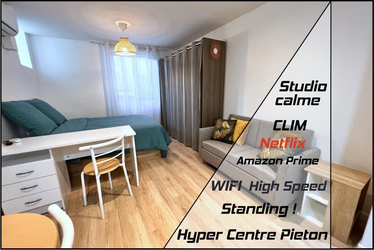 Appartements Calmes - Standing - Hypercentre - Clim - Wifi - Netflix Montpellier Esterno foto